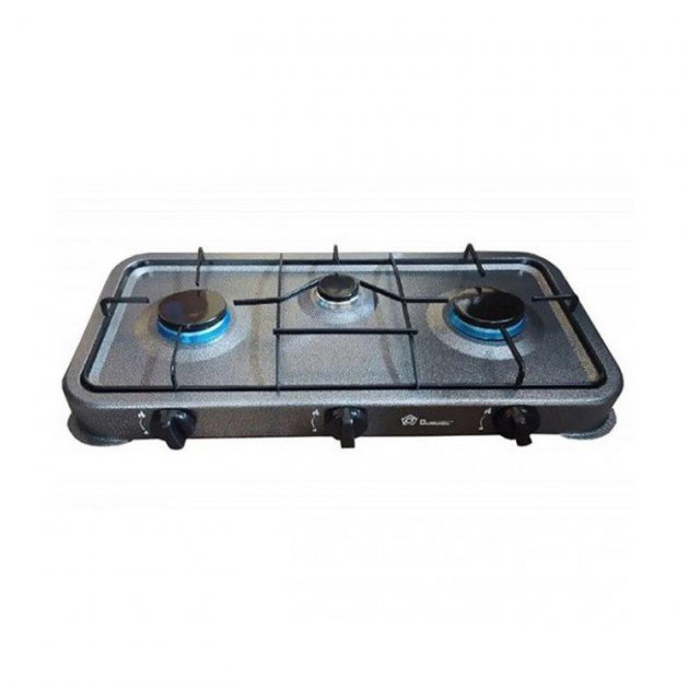 Газова плита таганок настільна Domotec MS-6603 3 конфорки(7696)