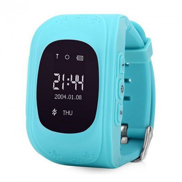 Дитячий годинник Smart Baby Watch з GPS трекером Блакитний