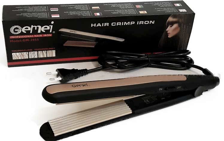 Гофре для волосся Gemei GM-2955w
