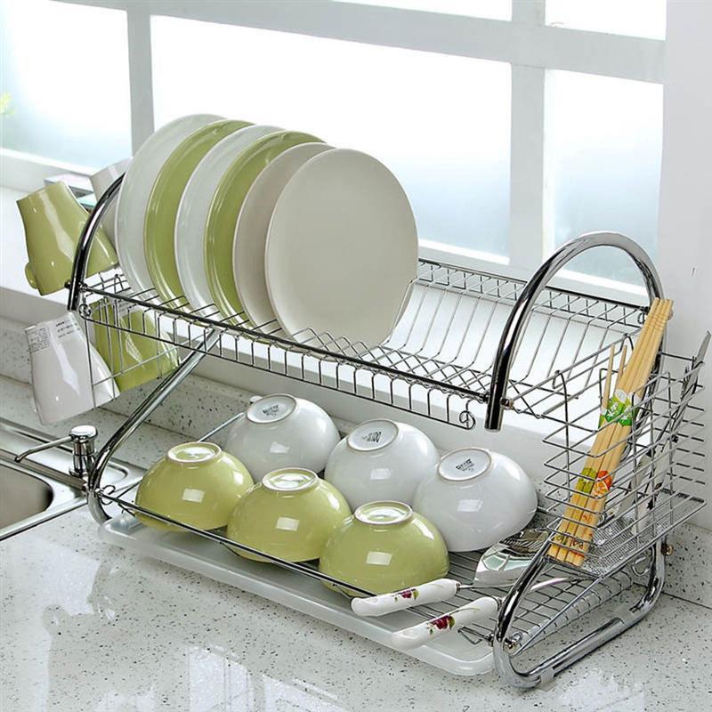 Стійка для зберігання посуду kitchen storage rack, сушарка для посуду 36 см