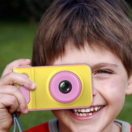 Дитячий цифровий фотоапарат Dvr baby camera V7 Рожевий