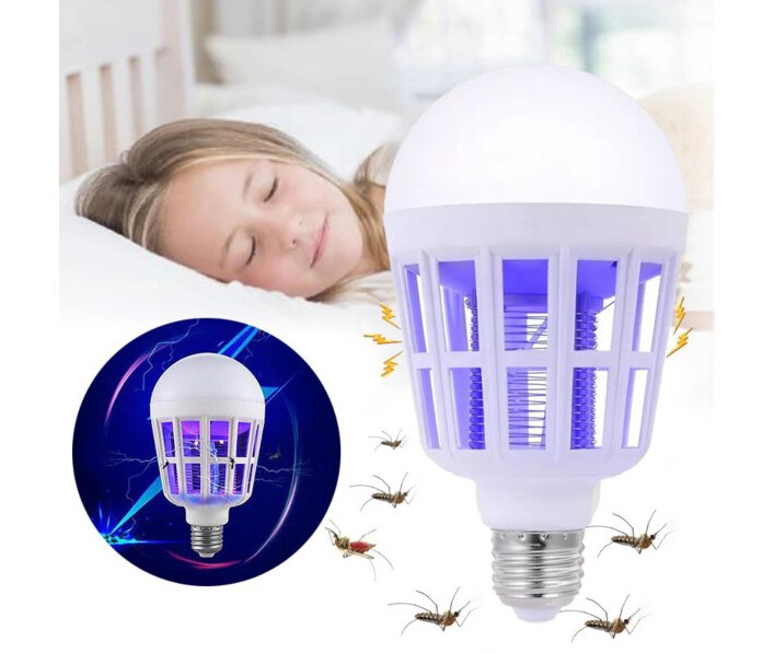 Світлодіодна лампа відлякувач від комарів Mosquito Killer Lamp, 15Вт