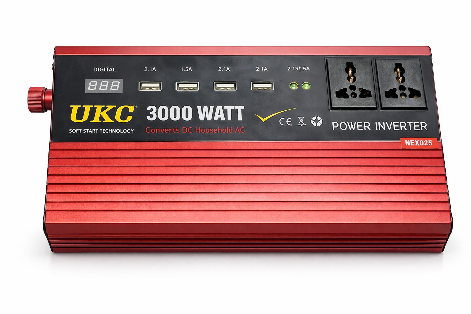 Перетворювач напруги 3000W AR AC/DC 12V