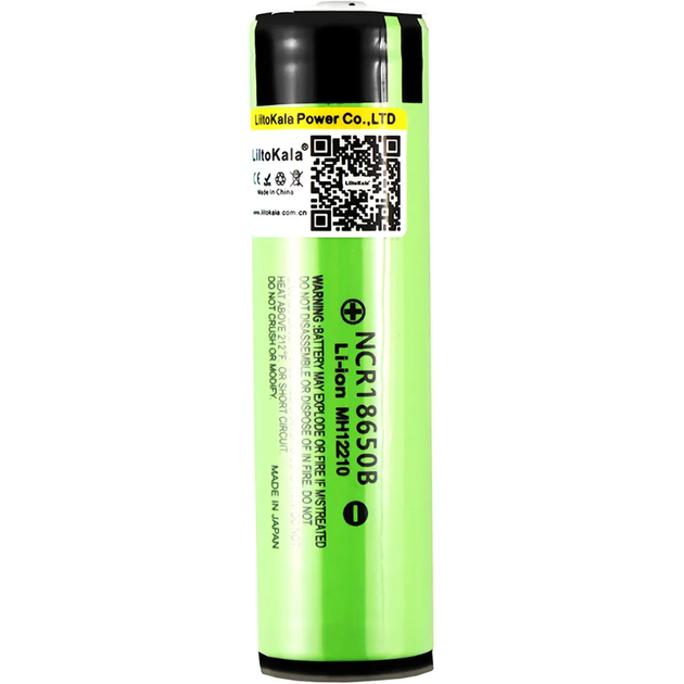 Акумулятор LiitoKala 18650 3400mAh Li-ion 1шт (Lii-34B-PCB)