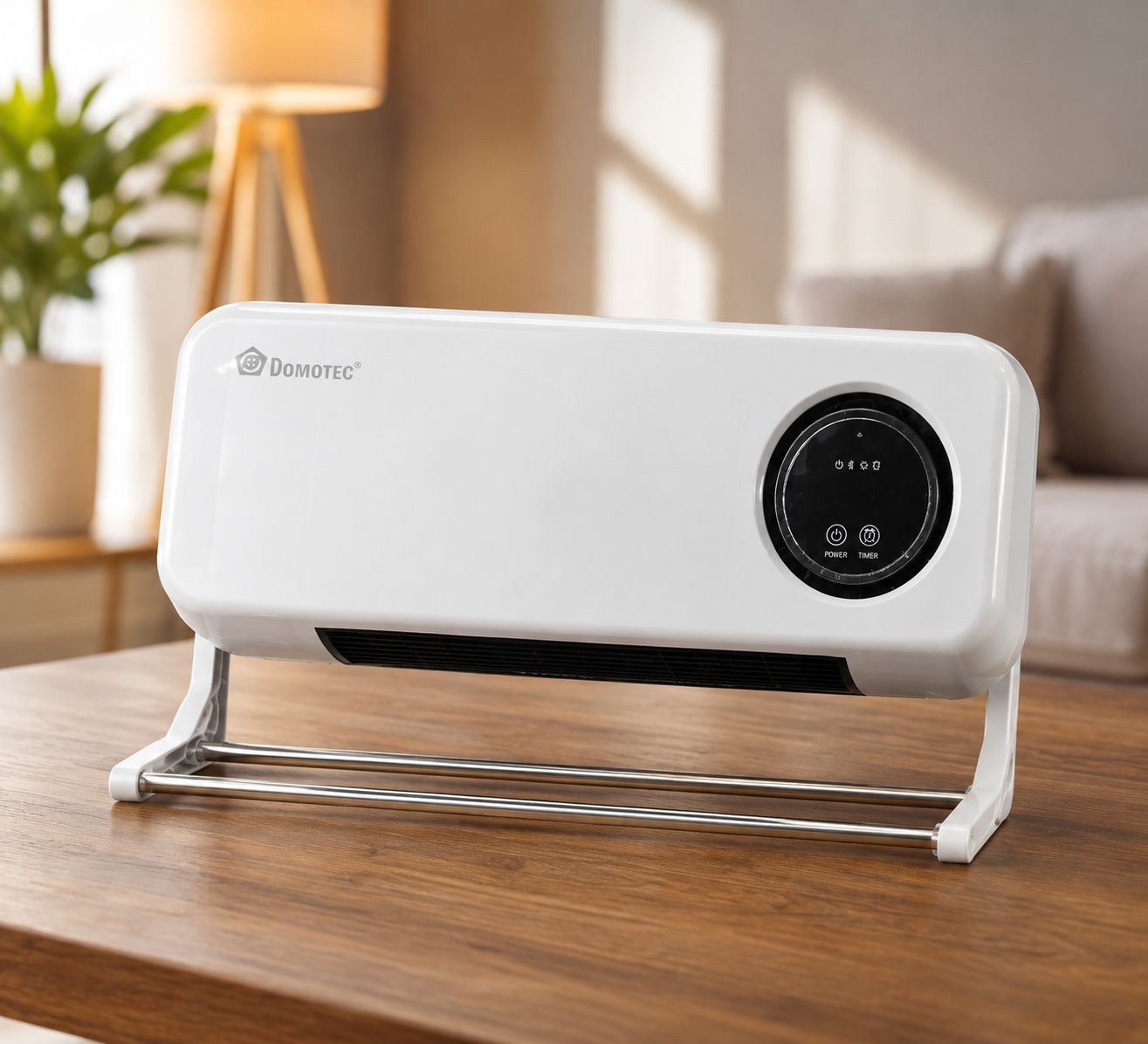 Настінний кондиціонер-обігрівач Domotec MS-5963 White 2000Вт з пультом та сушаркою