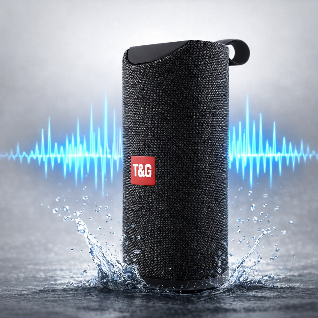 Портативна колонка TiG TG113 з Bluetooth та захистом від вологи