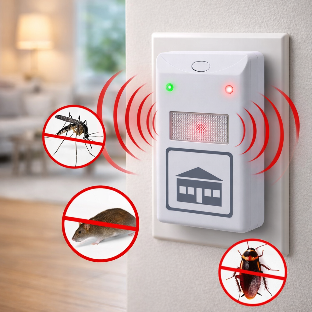 Електромагнітний відлякувач RIDDEX PLUS тарганів, гризунів, комах Pest Repelling Aid