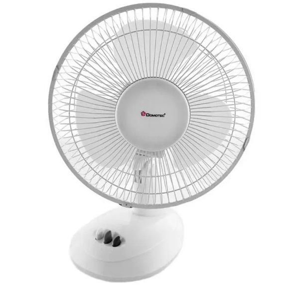 Вентилятор DOMOTEC MS-1624 White / Настольный вентилятор 2 швидкості 23 Вт