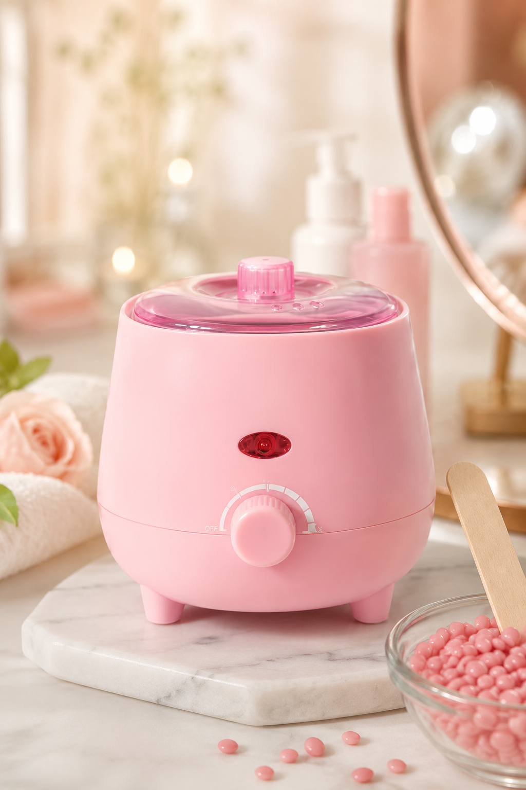 Баночний воскоплав / Wax Machine AND 1790 / Воскоплав з регулятором потужності