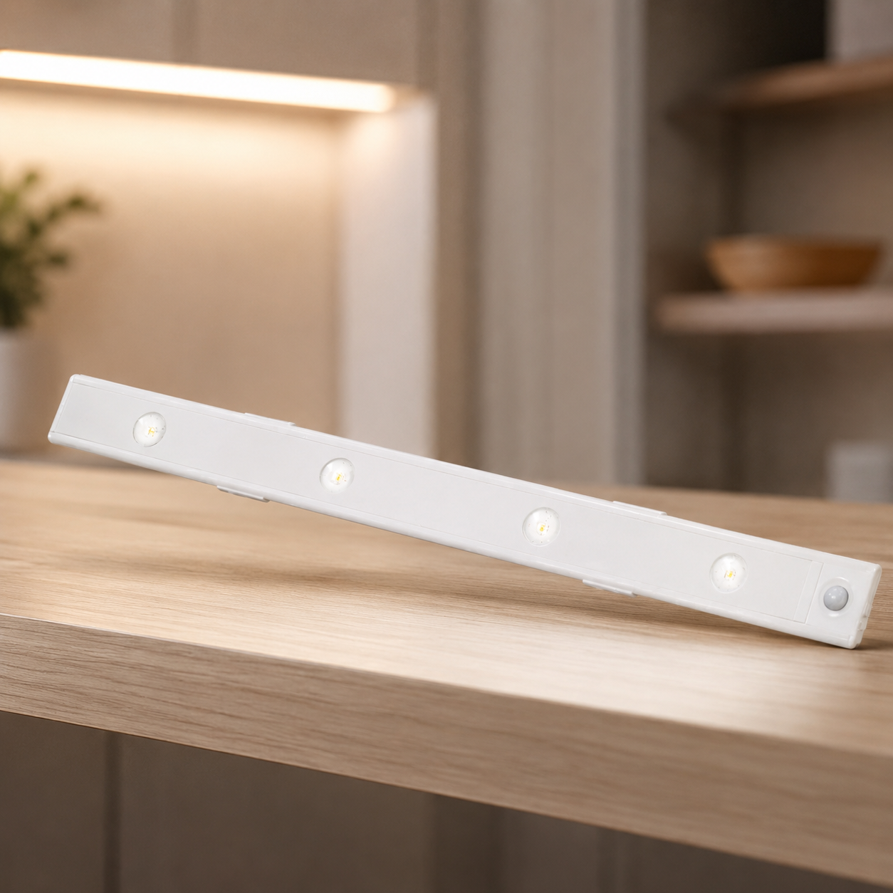 Лампа із сенсором на рух LED 50 / Акумуляторний світильник із датчиком руху