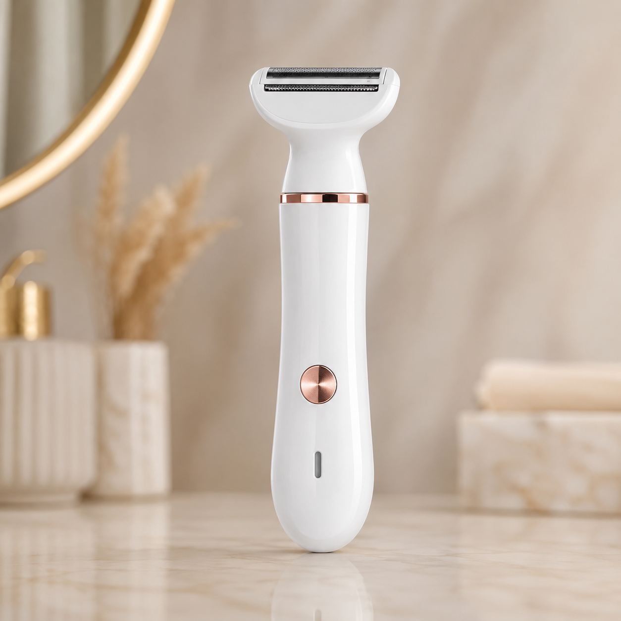 Епіпілятор hair clipper AND XL-1961 / Жіночий акумуляторний епілятор зі змінними насадками