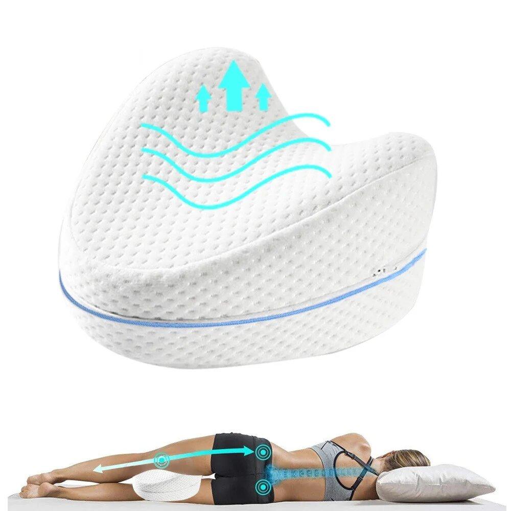 Ортопедична подушка для ніг Contour Leg Pillow гіпоалергенна подушка з пам9;яттю