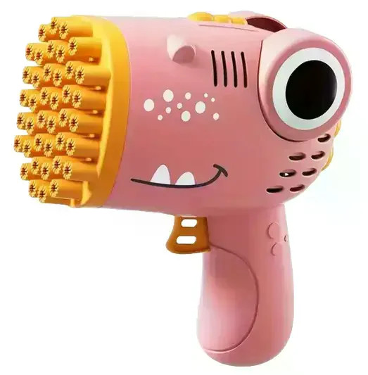 Дитячий автоматичний пістолет-кулемет для мильних бульбашок Bubble Blaster AND 636-73 • Іграшка Bubble Gun для вулиці, свят і активних ігор