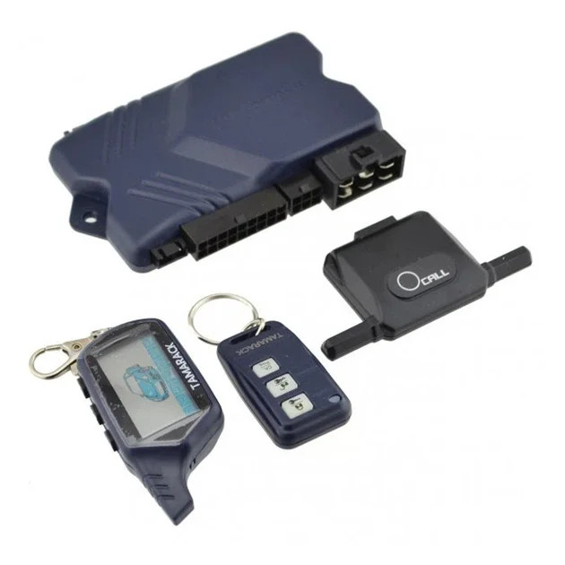 Автосигналізація CAR ALARM 2 WAY B9 AND 5850 з двостороннім зв’язком • Охоронна система для автомобіля з брелоком, датчиком удару та автозапуском