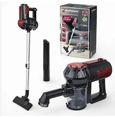Пилосос Hoffmans HM-8810 1500 Вт • Вертикальний контейнерний пилосос 2 в 1 з HEPA-фільтром і 3 насадками