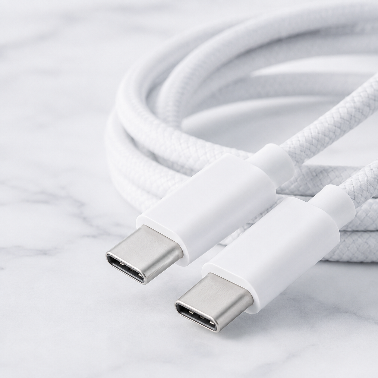 Кабель USB-C - USB-C 60W / Кабель 2 метри, для швидкого заряджання 26X205
