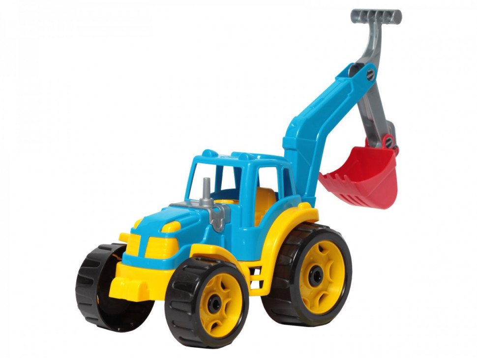 Іграшковий трактор з ковшем 3435TXK деталі рухливі  Різнокольоровий