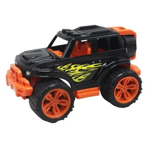 Дитяча машинка "Позашляховик Monster Car" ТехноК 4623TXK Чорно-Помаранчевий