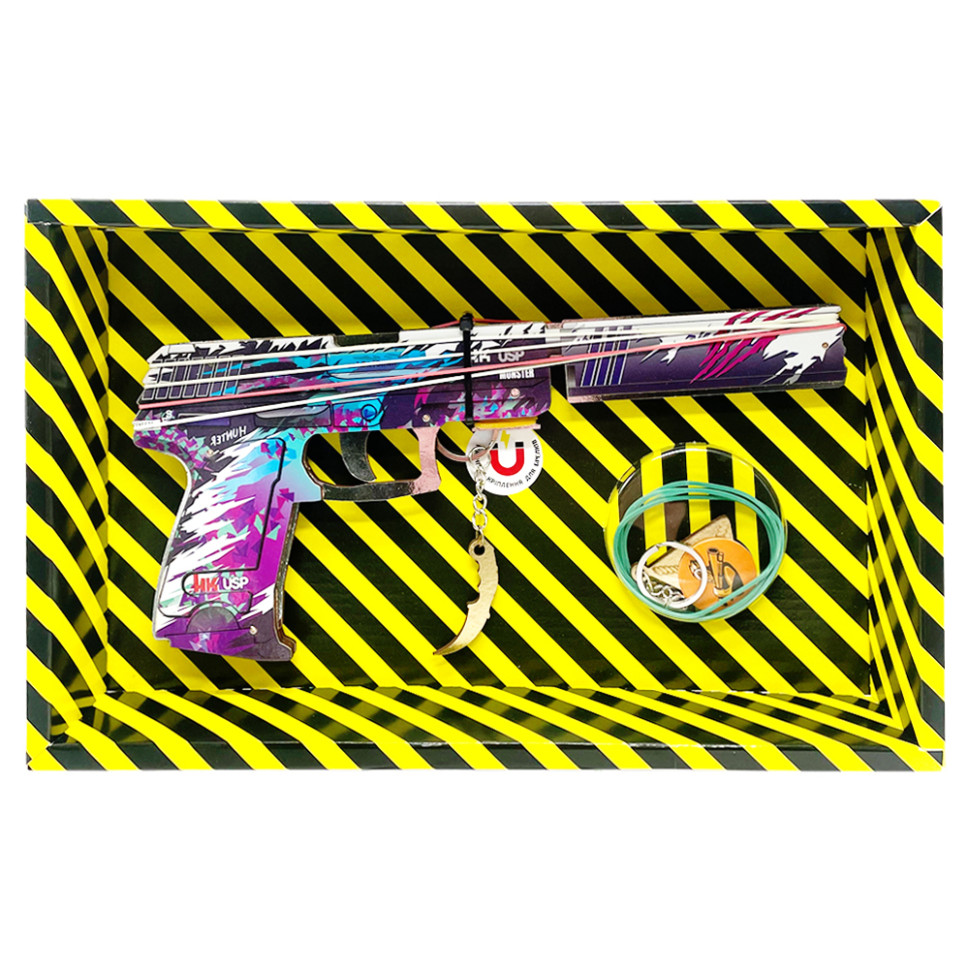Зібрана модель Гумкостріл "USP Genesis" Box USP-G