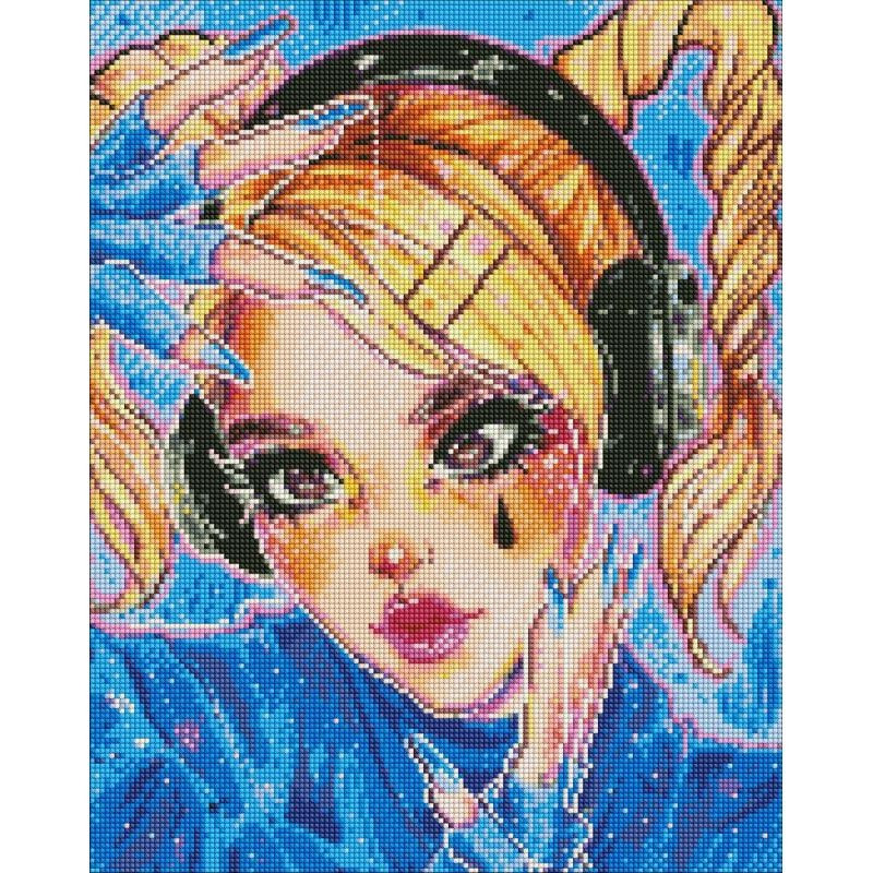 УЦІНКА! Алмазна мозаїка "Ритмічна музика" ©nila_art_art AMO7598-UC 40х50 см
