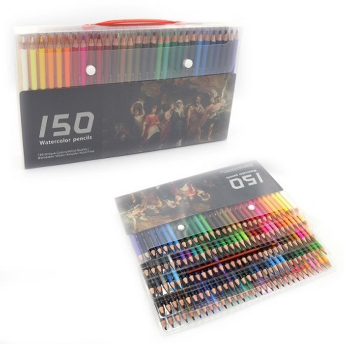 Набір олівців Watercolor QB-05885-150 в наборі 150 штук