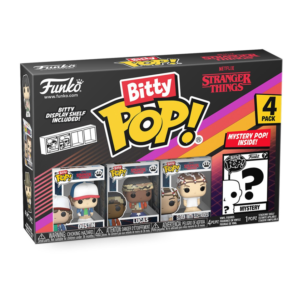 Набір ігрових фігурок Дастін Bitty POP! 83662 серії "Дивні дива"