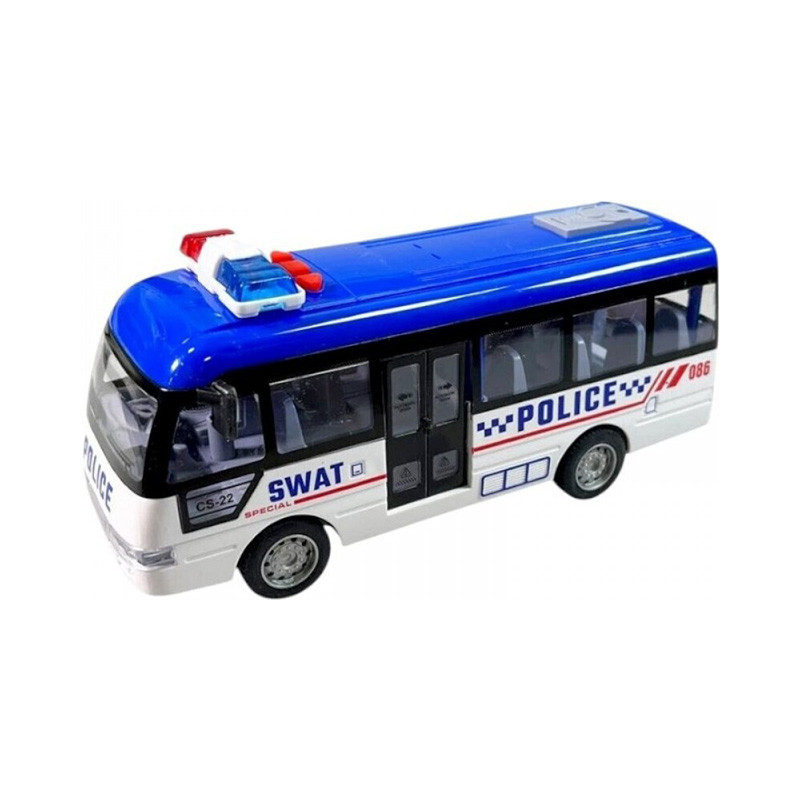 Дитячий інерційний автобус YM-9906F(Blue) 19х6,5х8 см