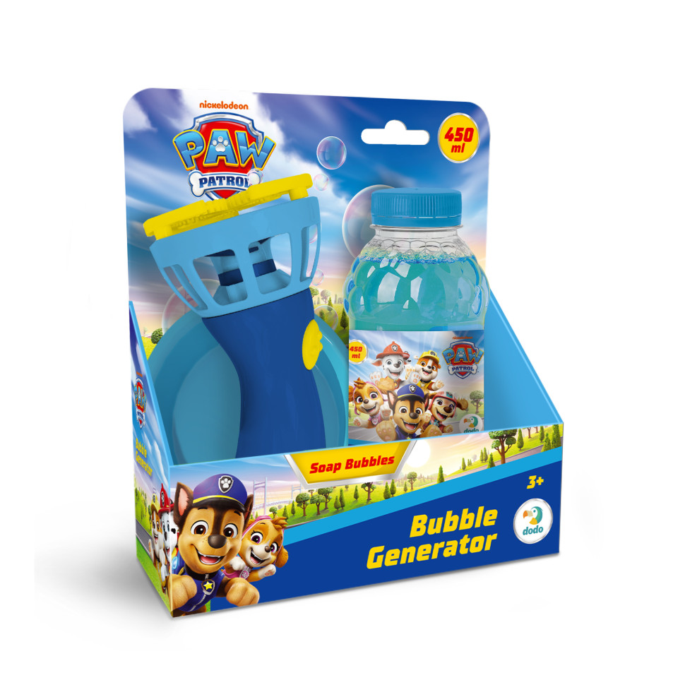 Генератор мильних бульбашок "Paw Patrol" 200736 об'єм 450 мл