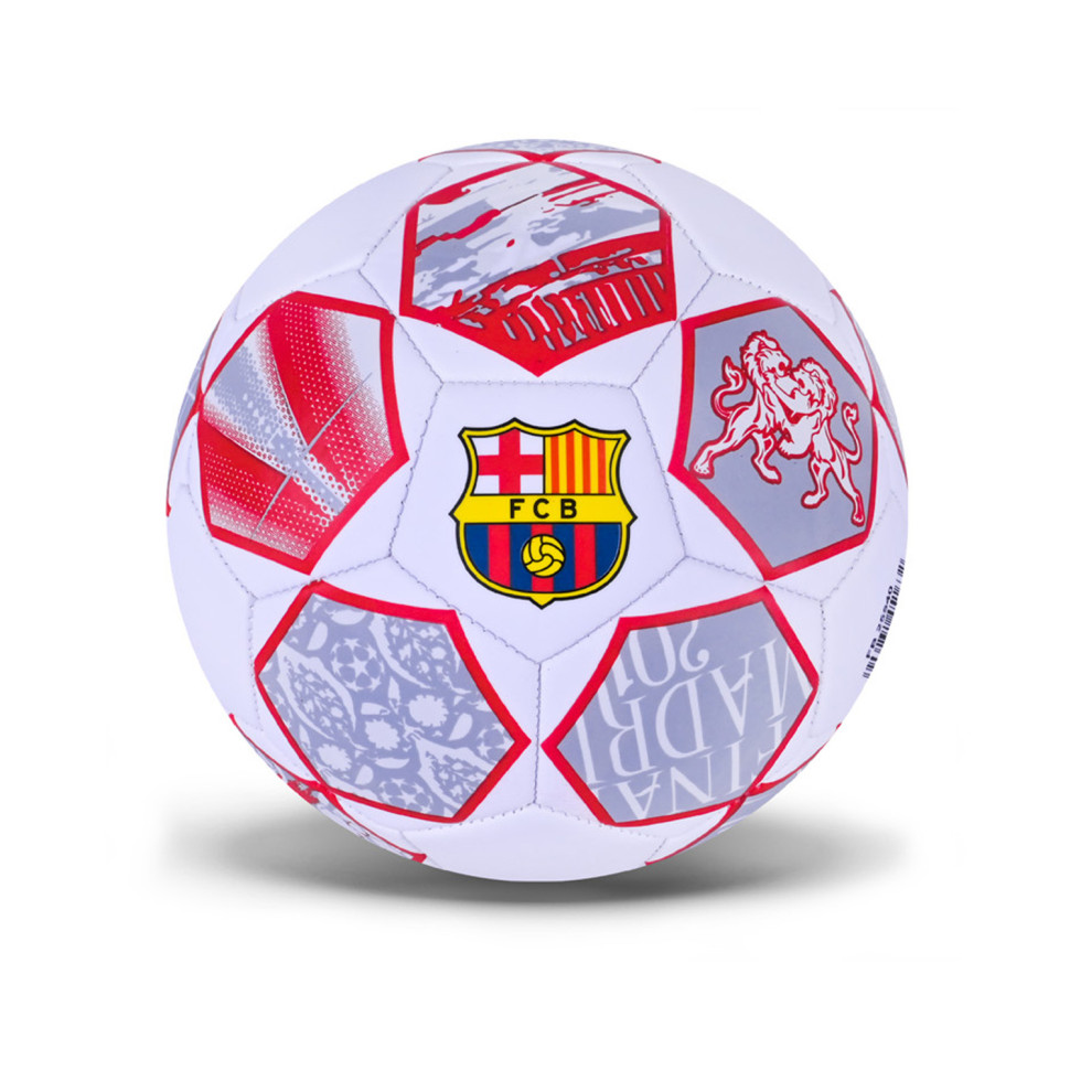 М'яч футбольний Barcelona FB25540(Red) розмір №5, PVC, 310 гр