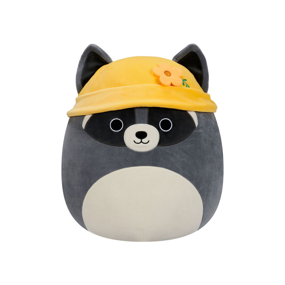 УЦІНКА! М'яка іграшка Єнот Роккі в панамці Squishmallows SQER00820-UC, 13 см