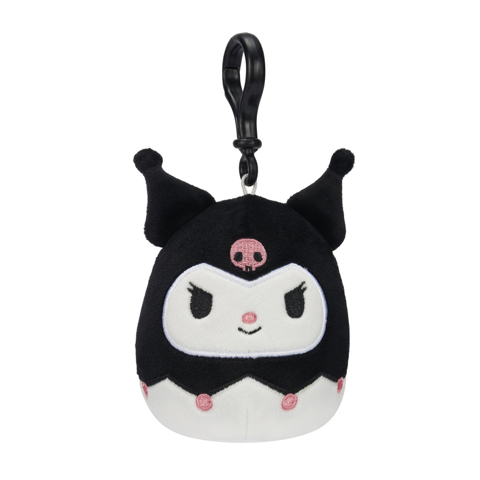 Дитяча м'яка іграшка на кліпсі серії «Хелло Кітті» Куромі Squishmallows SQSN00277, 9 см