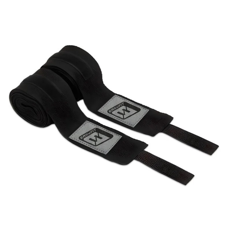 Бінти для боксу EF-0374-35-bk, Classic Wrap, чорний 3,5 м
