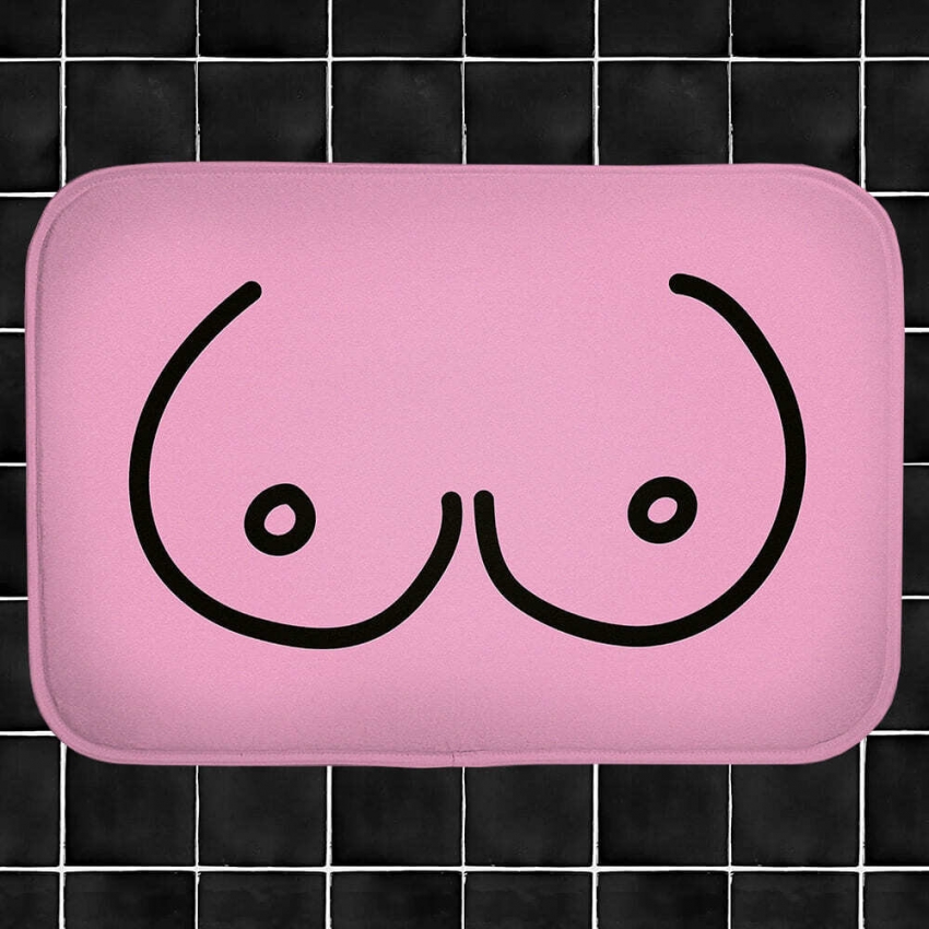 Килимок для ванної Boobs 58 х 38 см