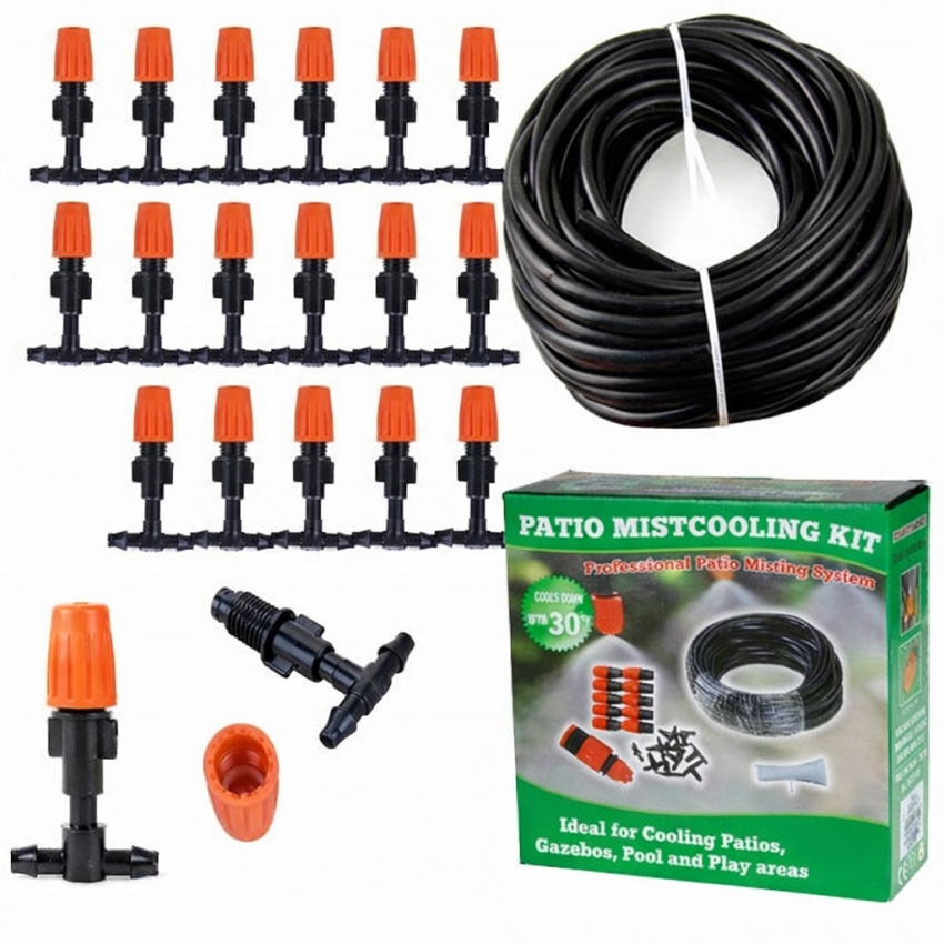 Душ розприскувач води для тераси і саду туман Patio Mist Cooling kit 15 метрів
