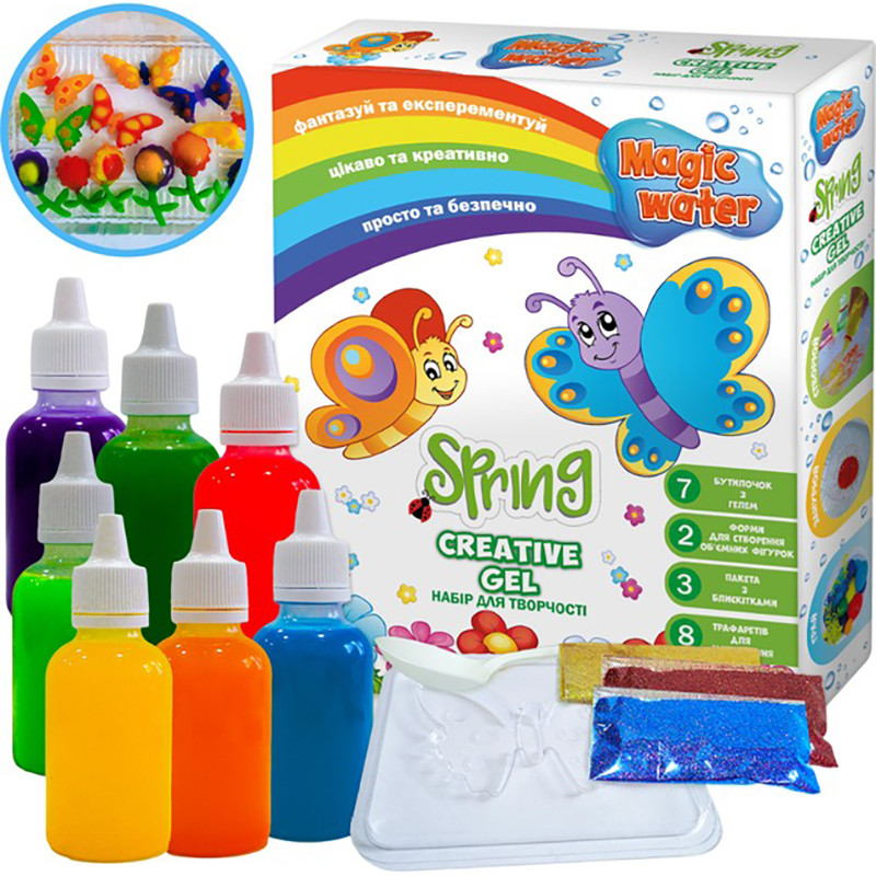 Набір для творчості "Magic water Creative gel SPRING" MV6031-04