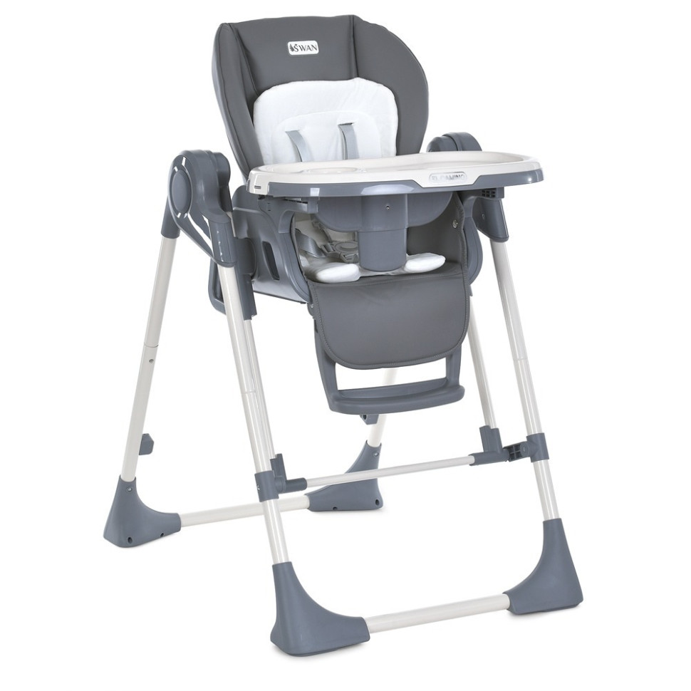 Стільчик-гойдалка для годування SWAN ME 1087-G Dark Gray