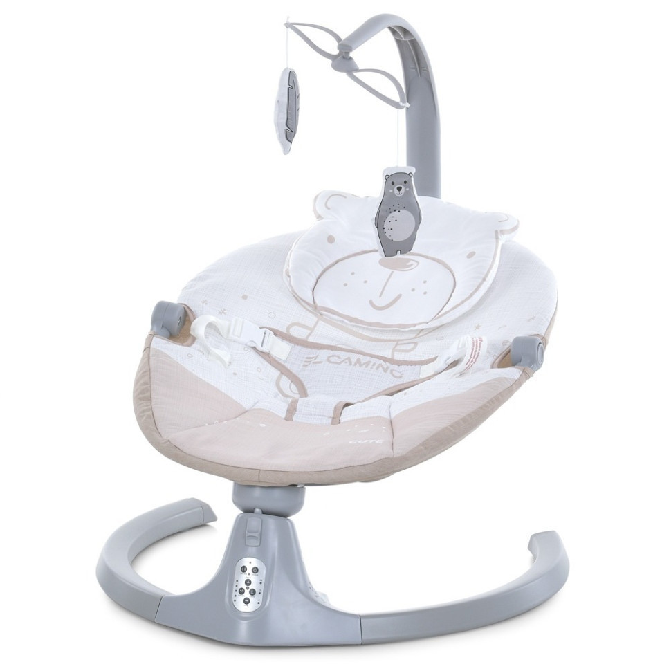 Дитяча гойдалка CUTE ME 1116 Beige, на радіокеруванні