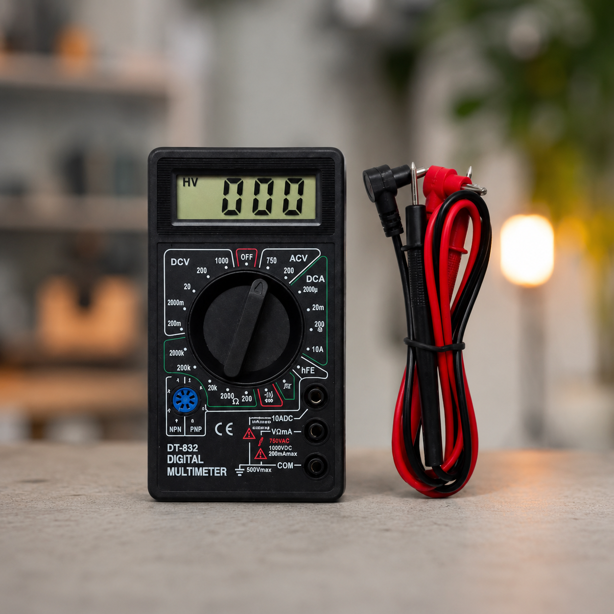 Цифровий мультиметр DT-832 зі звуком