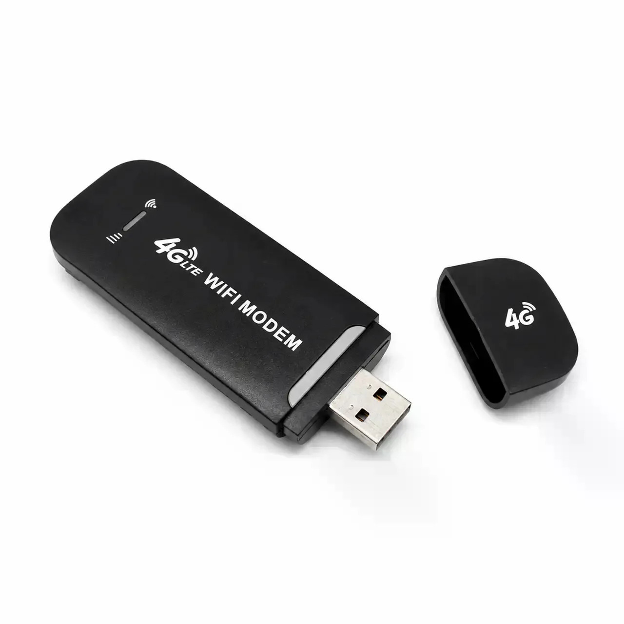 4G модем AND 5559 чорний • USB Wi-Fi роутер 4G LTE Plug and Play до 150 Мбіт/с для дому, дачі та поїздок