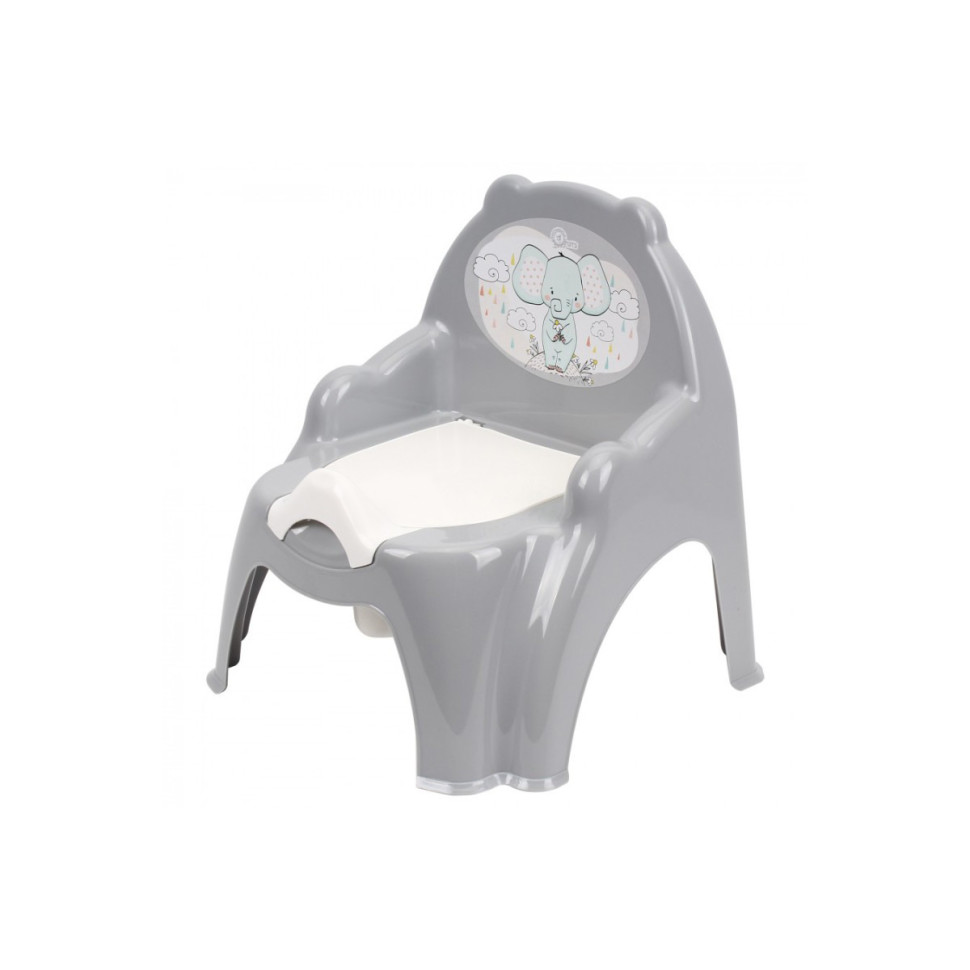 Дитячий горщик-крісло 1294TXK(Gray) без музики