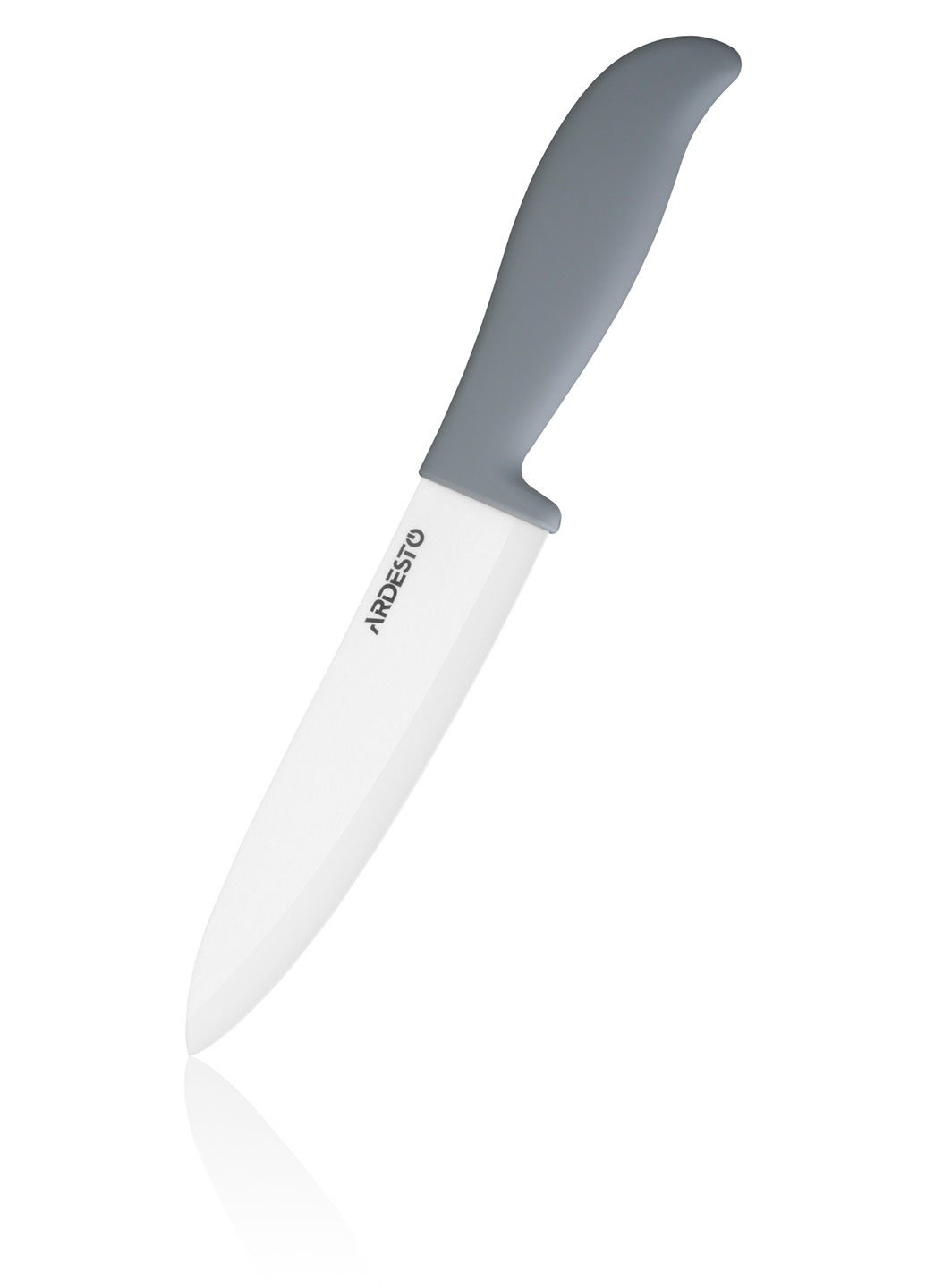 Ніж кухонний керамічний кухарський 15 см ARDESTO Fresh Grey AR2127CG