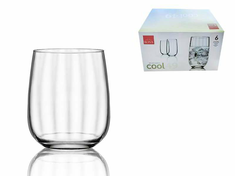 Набір склянок для віскі 6 шт х 460 мл Favourite Optical Rona 4218/2P 0 460