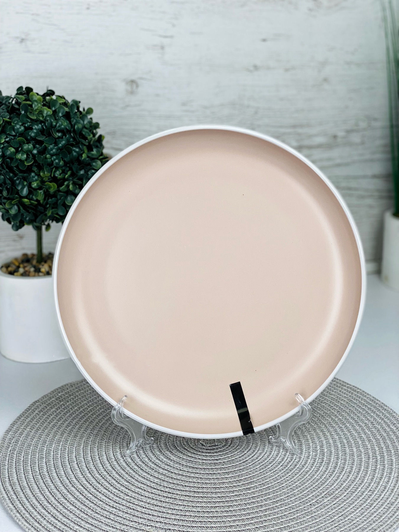 Тарілка обідня 26 см Ardesto Cremona Summer pink AR2926PC