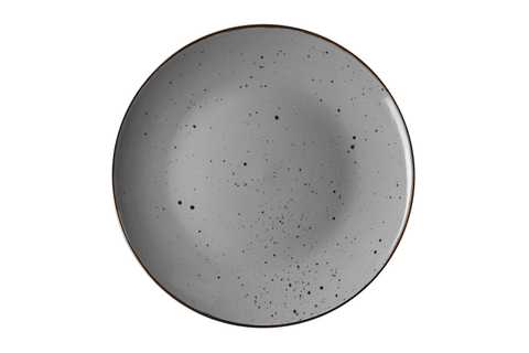 Тарілка десертна 19 см Ardesto Bagheria Grey AR2919GREY
