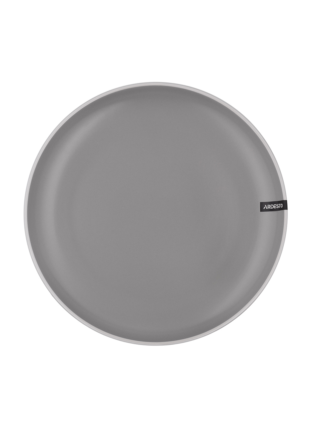 Тарілка обідня Ardesto Cremona 26 см Dusty grey кераміка AR2926GRC