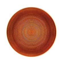 Тарілка обідня LOSK Brenda 22,6 см Orange L0681-T8601559A