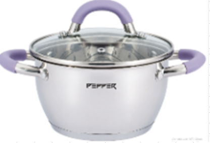 Каструля 1,6 л Pepper Purple Iris PR-1107-16