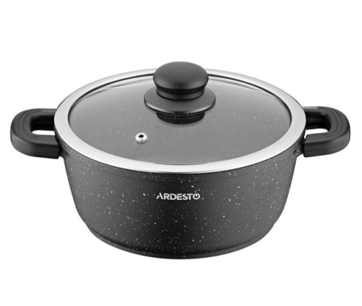 Каструля зі скляною кришкою Ardesto Gemini Anzio 1.2 л AR2412GE