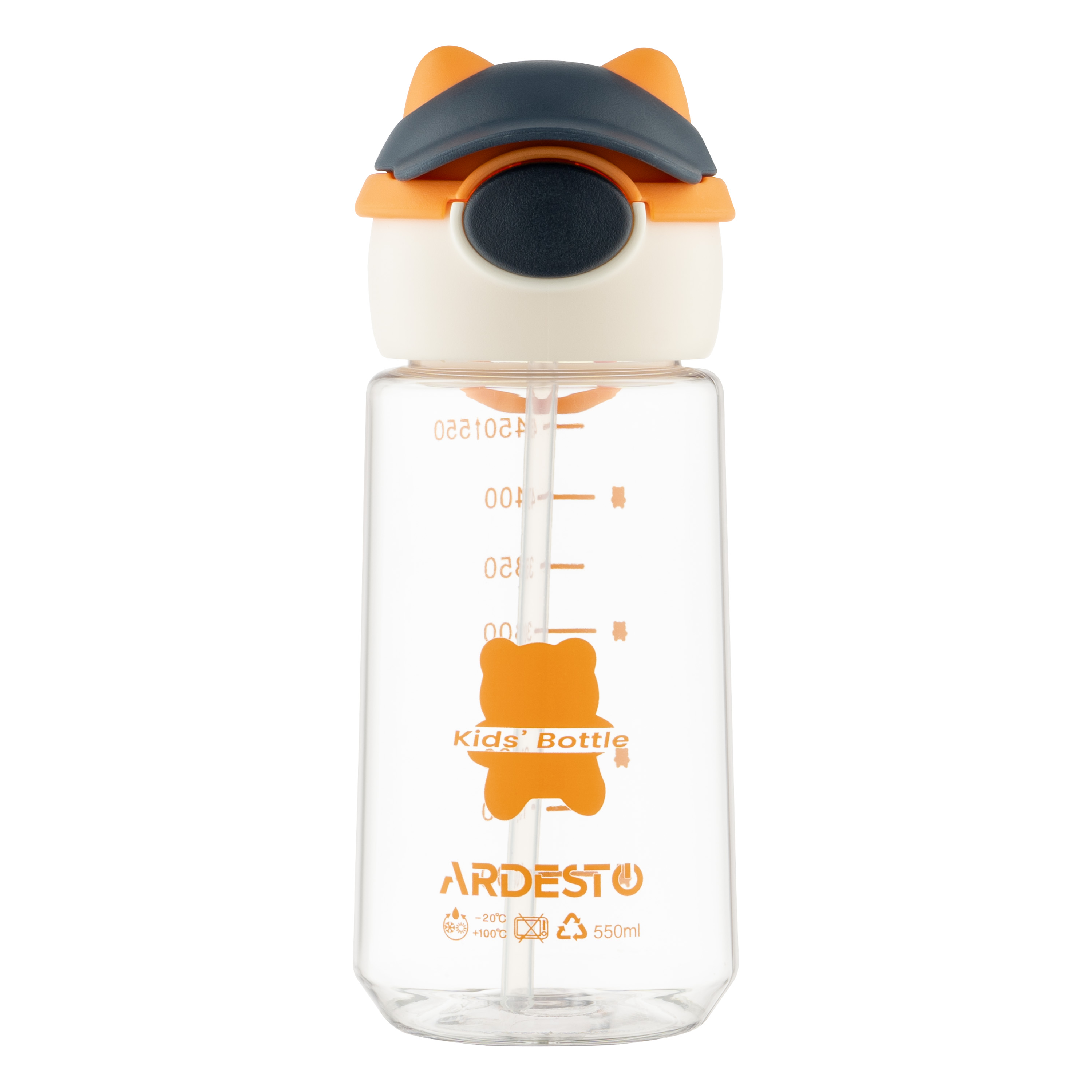 Пляшка для води 550 мл Ardesto Bear AR2255BO
