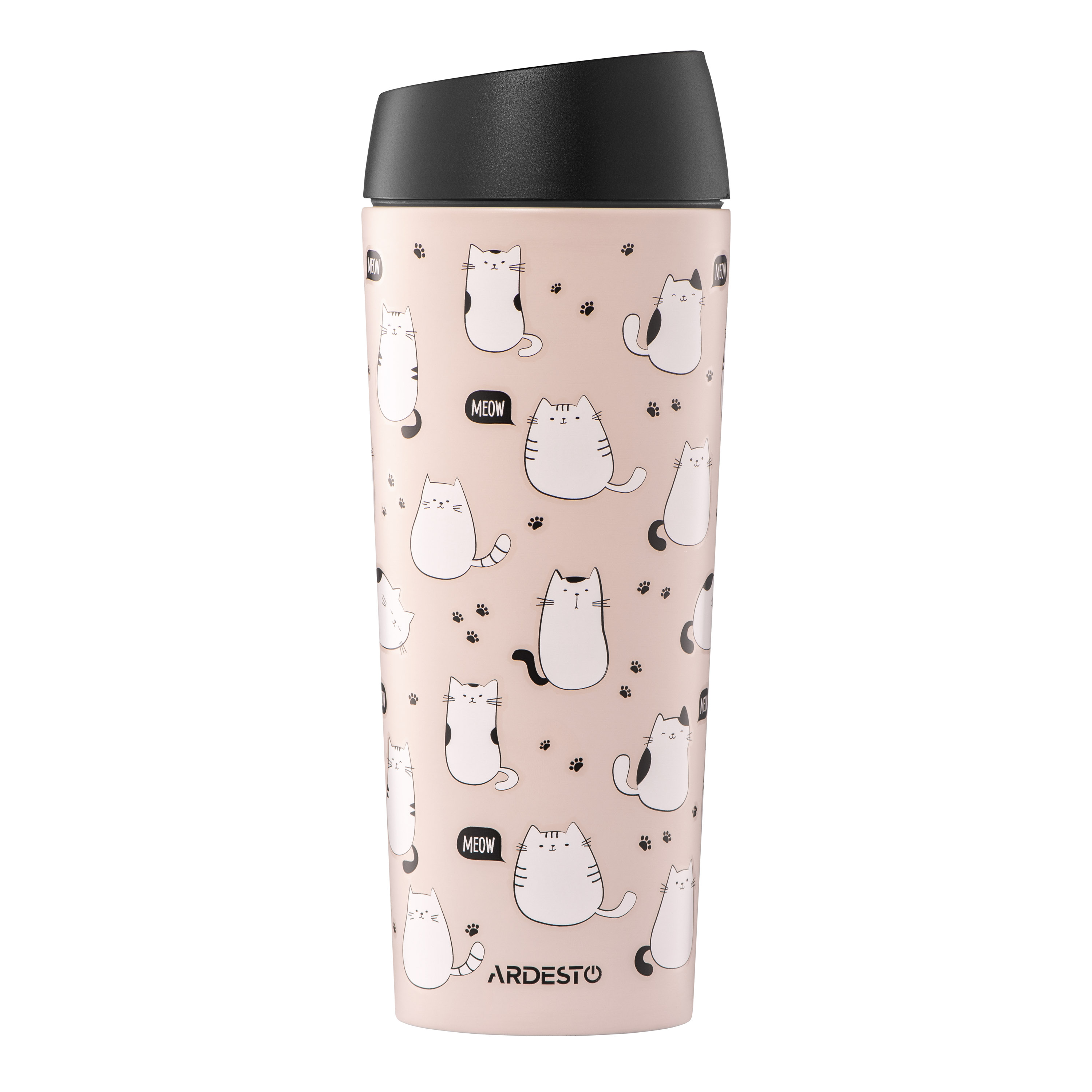 Термокухоль Ardesto Coffee Time Cats 450 мл AR2645FC
